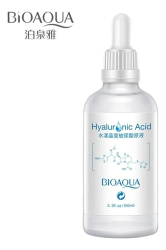  Acido Hialuronico  Bioaqua Concentrado Puro 100 Ml Antiedad