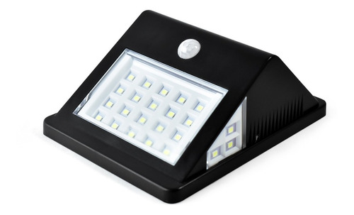 Lampara Solar 26 Led Para Pared Exterior Jardín Con Sensor