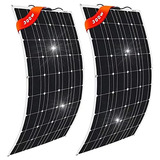 Kit De Energía Solar Panel Solar De 600 W 300 W X 2 Cargador