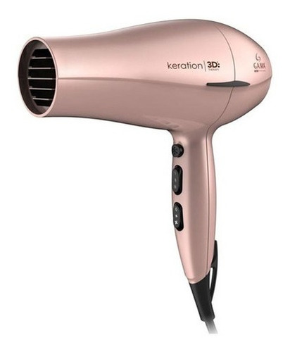 Secador De Pelo Ga.ma Therapy Keration Potenza 3d Rosa Lh