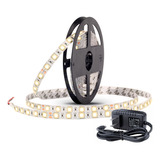 Tiras Led 5050 12v 5 Mt Interior Cinta + Fuente Switching