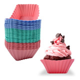 Molde Cupcakes Muffins Slowton Reposteria Silicona 12 Cuadr2