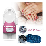Em Pregos Manicure Stamping Nail Art Printer Padrão