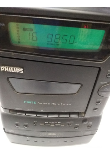 Micro System Philips Fw 15, Ler Anuncio!