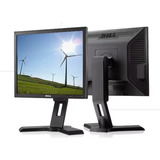 Monitor Dell P170s 17  Tela Plana C/ Base Ajustável + Cabo