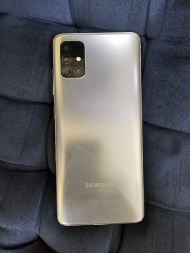 Smartphone Galaxy A51 Tela 6.5 128gb 4gb Ram Branco Samsung 