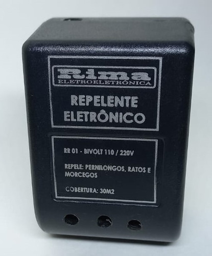 Repelente Eletrônico Repele Pernilongo Ratos E Morcegos 