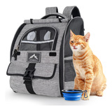 Mochila Transportadora Mascotas Perros Gatos Ventilada Trans