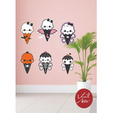 Decoracion Monstruos Fantasmas Helados  Dia De Muertos 