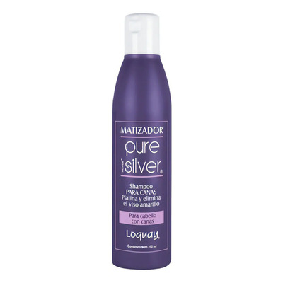 Loquay Pure Silver Shampoo Matizador | MercadoLibre
