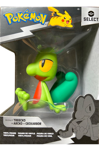 Juguete Pokemon Select Treecko Figura Vinil 12 Cm Pikachu