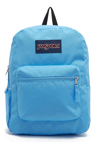 Mochila Urbana Jansport Cross Town Con Logo Estampado Unisex