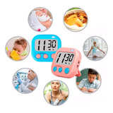 Reloj Temporizador Digital De Cocina Time Temperatura Alarma