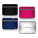 Funda Para Notebook 14 Con Bolsillo Externo Y Cierres Cromad