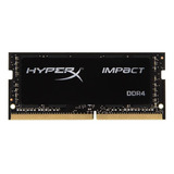 Memoria Ram Impact Gamer Color Negro 8gb 1 Hyperx Hx426s15ib2/8