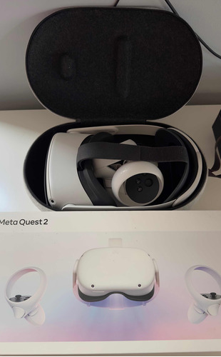 Óculos Virtual Meta Quest 2 + Controle Touch E Case