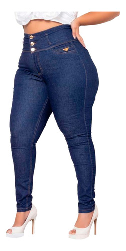 Calça Jeans Imponente Bruna Plus Size Amaciada Mamacita