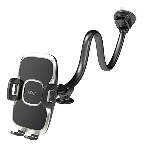 Solid Car Truck Phone Mount Holder With 14-inch Gooseneck Lo