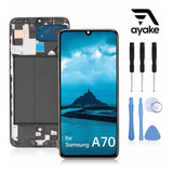 Pantalla Táctil Lcd Con Marco Para Samsung A70 Sm-a705f/m