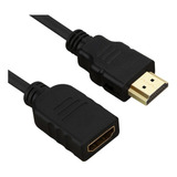 Extension Cable Hdmi Tipo A H-m 50cm Hdtv2.0 4k 60hz 0.5m