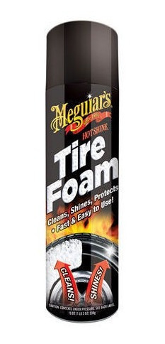 Abrillantador De Llantas En Espuma 538 Ml Meguiars Hot Shine