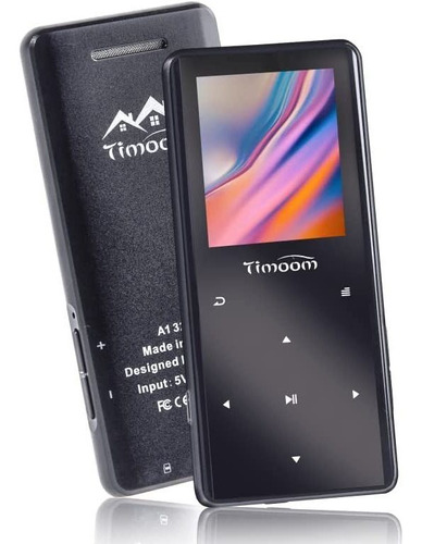Reproductor Mp3 Timoom De 32gb Con Bluetooth Y Bocina (a5)