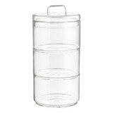 Bombonera Lisa Base Borosilicato Vittori 22.8x11.1cm 1134