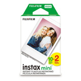 Filmes Instax Mini 20 Kit Fotos Camera Mini Fujifilm 