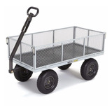 Carro Remolque Gorilla Cart Carga Jardinería Taller 1000lb