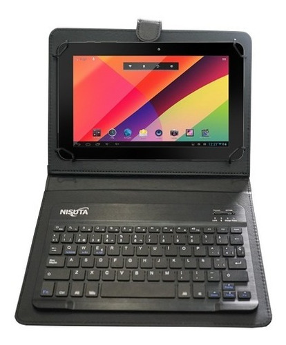 Funda Para Tablet 9 - 10.1  Con Teclado Bluetooth Nsfute910b