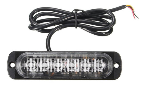 Baliza Led Emergencia 12v Auto Camioneta Azul Lux Led