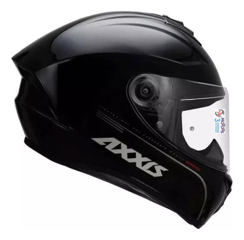 Jm Motors Casco Moto Integral Axxis Draken A11 Negro Mate