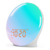 Reloj Despertador Con Luz De Amanecer Para Nios, Personas Qu