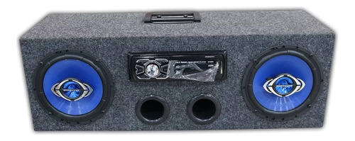 Caja Acustica Para 2 De 6 Pulgadas + Estereo