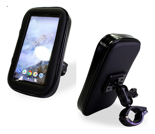 Suporte Celular Impermeável Para Moto Bicicleta Motoboy