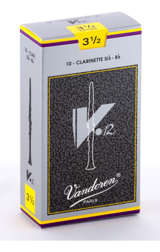 Cajas De Cañas Clarinete Sib V.12 Nº3.5 Cr1935 Vandoren
