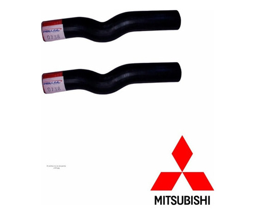 Manguera Radiador Superior Mitsubishi Mx Mf L300 2.0 90 97 Foto 2