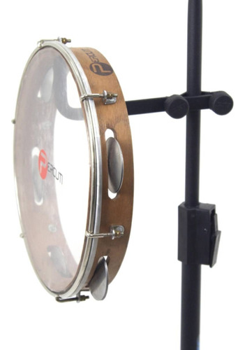 Suporte Clamp C2 Pandeiro Percussão Fone Descanso Pedestal