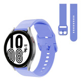 Correa Silicona Para Samsung Active 1/2 - Watch 4/5/6 Lilac