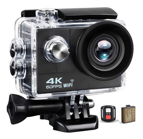 Camara Deportiva 4k Video Wifi Microfono Sumergible Gopr170°