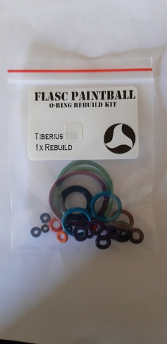 Kit De O-rings Para Marcador Tiberius T8.1 E T9.1 Paintball