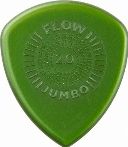 Jim Dunlop Flow Jumbo Púas De Guitarra De 2 Mm (547r2.0)