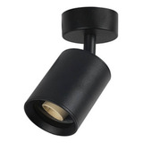 Aplique Lámpara Porta Gu10 Iluminación Deco Hogar Luces Color Cuerpo Negro