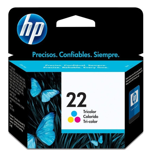 Tinta Hp 22 Tricolor Original - Libreríacentro