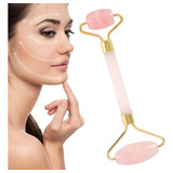 Rodillo Facial Masajeador De Jade + Piedra Gua Sha Antiedad