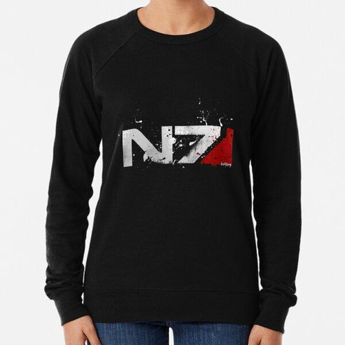 Buzo Mass Effect Distressed N7 Calidad Premium