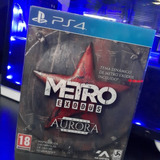 Metro Exodus Aurora Edition Steelbook Ps4  *sem O Jogo*