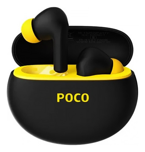 Fone Xiaomi Poco Pods Sem Fio Bluetooth E Microfone 