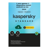  Anti Virus Kaspersky Android E Ios Para 1 Dispositivo 1 Ano