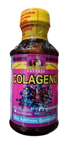 Colageno 100 Capsulas 500 Mg